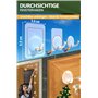 4smile Lot de 24 crochets adhésifs transparents pour cadre de fenêtre et vitre - Supports à suspendre - Utilisation flexible - F