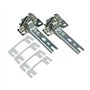 Charnière de porte Compatible avec Bosch Siemens Neff pour réfrigérateur Réfrigérateur encastrable Porte de réfrigérateur 002686