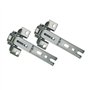 Charnière de porte Compatible avec Bosch Siemens Neff pour réfrigérateur Réfrigérateur encastrable Porte de réfrigérateur 002686