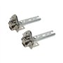Charnière de porte Compatible avec Bosch Siemens Neff pour réfrigérateur Réfrigérateur encastrable Porte de réfrigérateur 002686