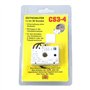 Minuterie pour relais de suivi CS3-4 Ventilateur de salle de bains encastré ou automate d'escalier