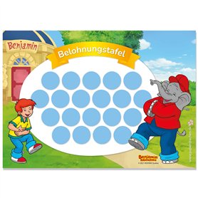 Tableau de récompense pour enfants - Bloc de 10 feuilles - Concept motivant comme aide à l'éducation - Avec de superbes autocoll