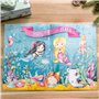 Papierdrachen Calendrier de l'Avent avec des tatouages pour enfants à coller - Tatouages avec des sirènes et d'autres dessins po