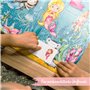 Papierdrachen Calendrier de l'Avent avec des tatouages pour enfants à coller - Tatouages avec des sirènes et d'autres dessins po