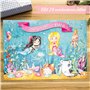 Papierdrachen Calendrier de l'Avent avec des tatouages pour enfants à coller - Tatouages avec des sirènes et d'autres dessins po