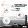 GEWO Double Star SLP Lot de 72 balles de Tennis de Table 2 étoiles en Plastique 40+ sans Couture – Balles d'entraînement Profess