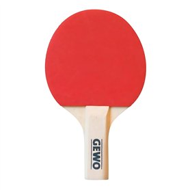 GEWO Mini Raquette de Tennis de Table avec poignée réduite et Lame de Raquette pour s'amuser – Raquette complète légère avec rev