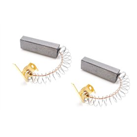 vhbw 2x Balais de charbon pour moteur 6