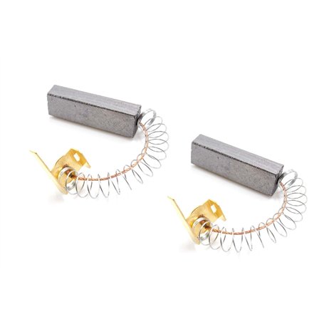 vhbw 2x Balais de charbon pour moteur 6