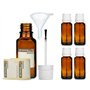 Octopus 5 flacons à Pinceau de 20 ML avec Pinceau monté