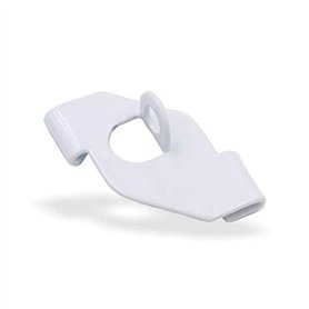 Licht-Zubehoer.de Lot de 10 Clips de Plafond avec Œillet pour Rails Odenwald - Compatibles avec Plafonds à Grille Sans Perçage -