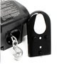 Wiltec Treuil électrique – 12 V – Traction jusqu’à 2267 kg – Cabestan à câble 9,2 m avec Manivelle – Outil Remorque Bateau Remor