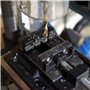 Étau de machine Mâchoire 75mm Atelier Perceuse Machine de forage Établi Meulage Outil professionnel