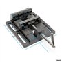 Étau de machine Mâchoire 75mm Atelier Perceuse Machine de forage Établi Meulage Outil professionnel