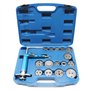 WilTec Jeu Repousse-Piston pour Étriers de Frein avec 16 pièces – avec Coffret 400 x 315 x 100 mm – Outils air comprimé – pour F