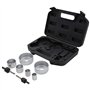 Jeu Scies de cloche Ensemble d’outils 9 pièces Perceuse Carreaux Carrelage Trépan de forage Couronne
