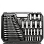 WilTec Coffret Clé à cliquet Jeu de 215 pcs. Kit Clé de Serrage Douille Embouts Acier Carbonne Accessoire