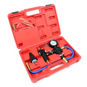 WilTec Système de Refroidissement Universel Purge Liquide Remplissage Testeur Kit Outil Refroidisseur