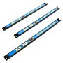 WilTec Kit de 3 Barres Porte-Outils – Longueur 46 cm et Capacité 13