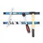 WilTec Kit de 3 Barres Porte-Outils – Longueur 46 cm et Capacité 13,6 kg par Barre – Barres magnétiques en Acier – Rangement Acc