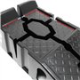 Wiltec Jeu de 2 Rampe d'accès de Bordure – 905 x 330 x 220 mm – en Plastique – pour Charges Lourdes Jusqu’à 2,5 t – Trottoir Lev