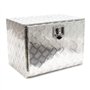 Wiltec Boîte de rangement en aluminium – 615 x 400 x 450 mm – avec Serrure et 2 Clés – Caisse à outils Malle de transport Box po