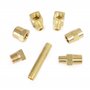 WilTec Kit Mesure de Pression d‘Huile Manomètre Jauge Testeur Appareil Contrôle de Pression 0-35 Bars