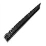 Wiltec Jeu 4x Brosse de rechange 55 cm – pour Balayeur à pelouse 105 cm – pour Balai ramasseur autoporté pour Tondeuse autoporté
