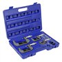 Jeu 4 Micromètre 0-100mm Vis micrométrique Micromètre extérieur Plage mesure 0