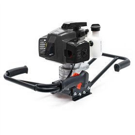 Wiltec Tarière thermique à essence – Moteur 2 temps 2