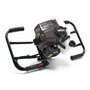 Wiltec Tarière thermique à essence – Moteur 2 temps 2,2 kW 3 CV – Cylindrée 63 cm³ – Usage 2 personnes – Perceuse de sol Trépan 
