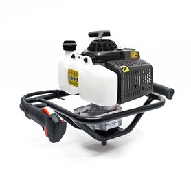WilTec Tarière Thermique à Essence – Moteur 2 Temps 2
