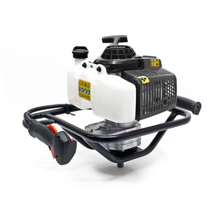 WilTec Tarière Thermique à Essence – Moteur 2 Temps 2