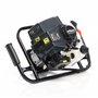 WilTec Tarière Thermique à Essence – Moteur 2 Temps 2,2 KW 3 CV – Cylindrée 63 cm³ – Perceuse de Sol Trépan pour Clôture Sylvicu