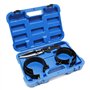 WilTec Jeu de 6 Colliers de Serrage de Segments de Piston Taille de 73-111mm Pince de Serrage Incluse