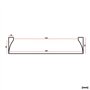 Wiltec Lot de 2X Rampe de Chargement télescopique 1220-2140 x 185 mm – capacité de Charge Max. 270 kg – Surface antidérapante – 