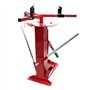 Wiltec Démonte-pneu universel manuel Détalonneur Rouge et Noir Acier Auto Moto Quad Pneus 4" jusqu'á 21" (101,6-533,4 mm) Axes Ø