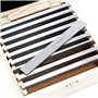Jeu de cales parallèles 18 pièces 160mm 9 Paires Coffret de cales étalons parallèles en acier Fraisage