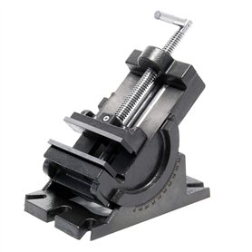 Étau de précision Largeur de mâchoires 100mm Pivotant Vertical Outil de maintien Établi Atelier