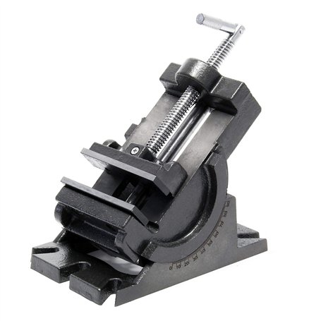 Étau de précision Largeur de mâchoires 100mm Pivotant Vertical Outil de maintien Établi Atelier