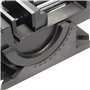 Étau de précision Largeur de mâchoires 100mm Pivotant Vertical Outil de maintien Établi Atelier