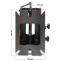 Étau de précision Largeur de mâchoires 100mm Pivotant Vertical Outil de maintien Établi Atelier