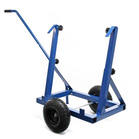 XPOtool Chariot Porte-plaques 200kg Max. Pneus Supports réglables 280-830mm Acier Transport Atelier