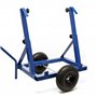 XPOtool Chariot Porte-plaques 200kg Max. Pneus Supports réglables 280-830mm Acier Transport Atelier