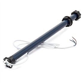 Wiltec Moteur de volet roulant – 126 W / 10 Nm – pour arbres SW60 – avec Contact de fin de course mécanique & Indice de protecti