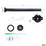 Moteur de volet roulant 156W 20Nm Contact de fin de course mécanique & Indice protection IP44