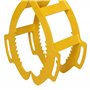 Wiltec Grappin forestier pour Troncs – Ouverture max. 600 mm – Force max. 800 kg – Outil pince de levage avec 4 Mandrins de serr