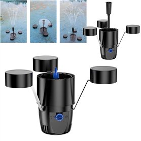 SunSun CSP-250 Écumeur Skimmer Flottant de Bassin Pompe intégrée 2500 l/h 45W