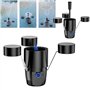 SunSun CSP-250 Écumeur Skimmer Flottant de Bassin Pompe intégrée 2500 l/h 45W