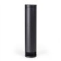 Wiltec Borne de jardin avec 2 Prises de courant – pour l’extérieur – en Aluminium – IP44 – Éclairage d’extérieur Pilier Potelet 